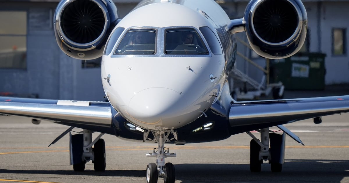 Private jet demand fuelled by artificial intelligence wealth