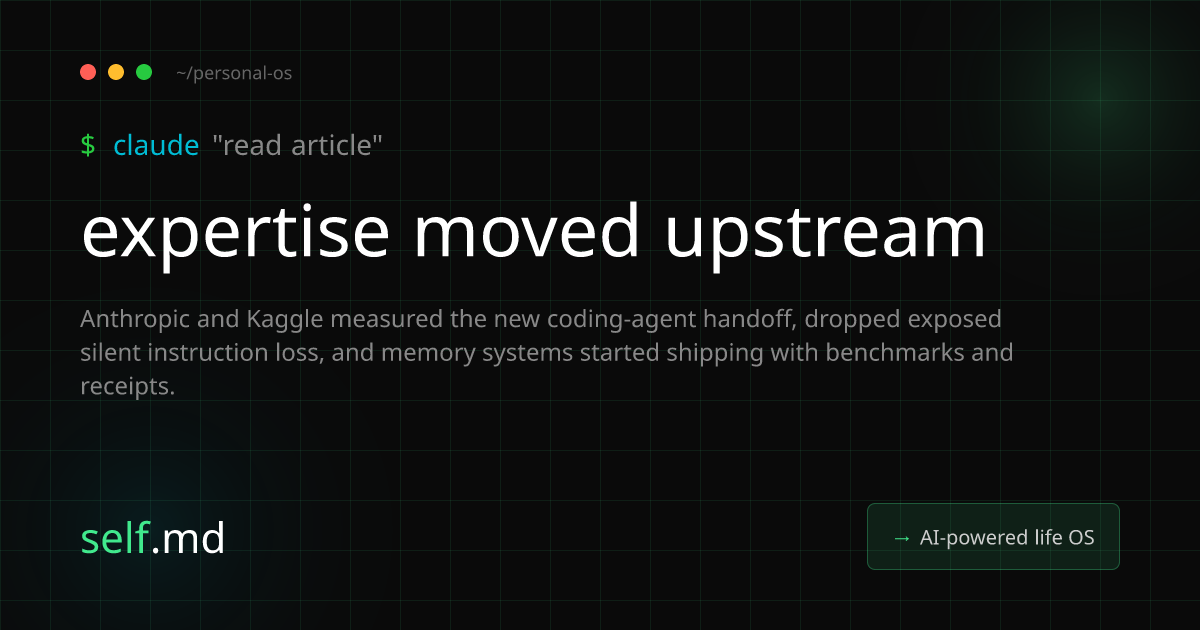Agent memory is leaving the cute "remember this" demo phase