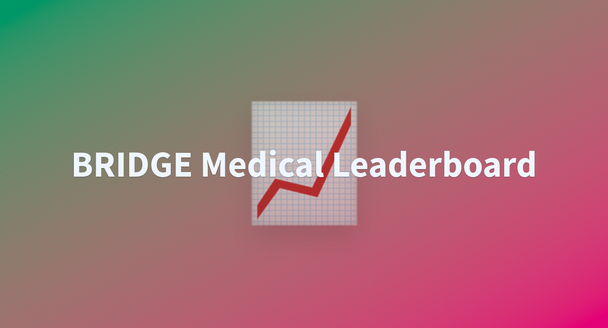 BRIDGE Medical Leaderboard