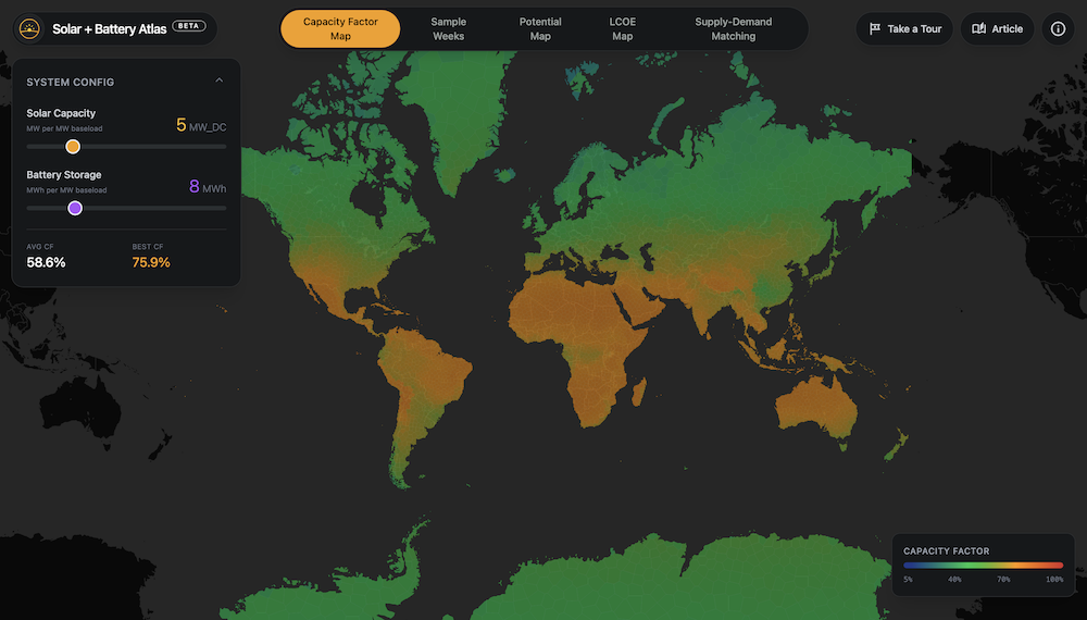 Prototyping data tools with AI, a case study: Solar and Battery Atlas