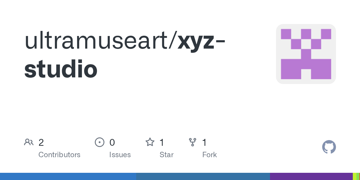 ultramuseart/xyz-studio · GitHub