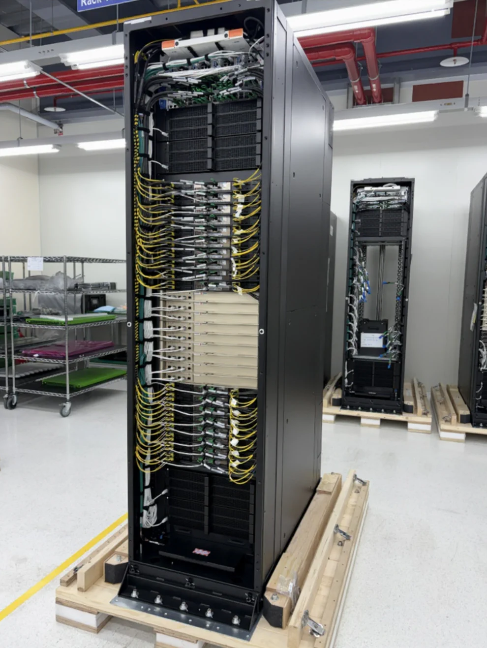 First production NVIDIA Vera Rubin NVL72 racks arrive at Microsoft data centers