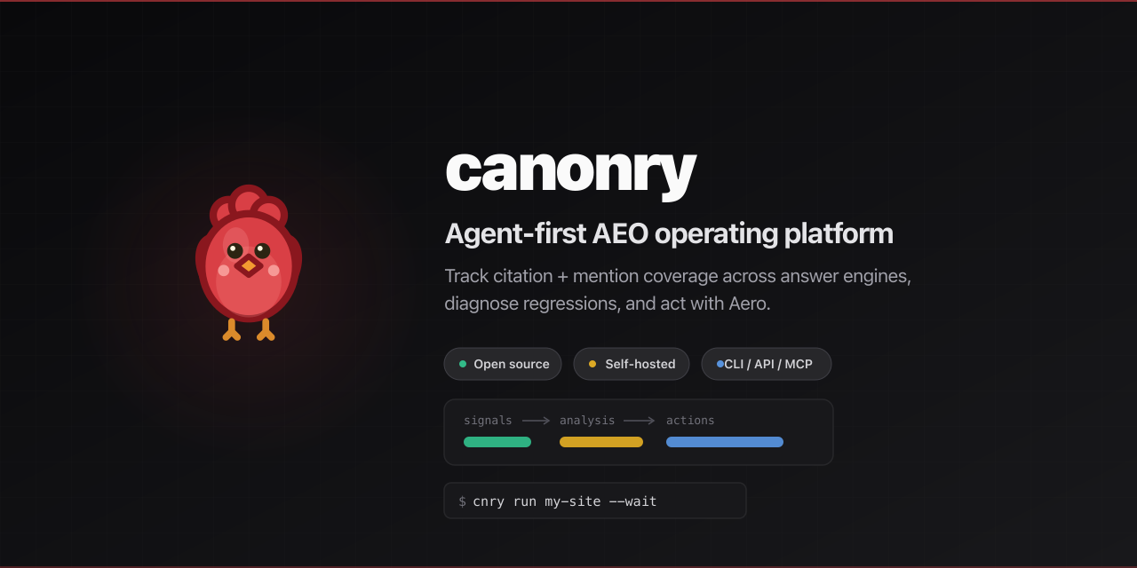 Local agent first AI search optimization tooling