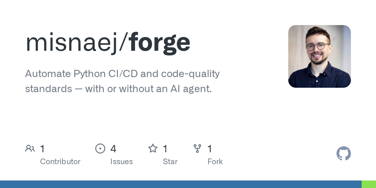 Forge – Code-Quality Guardrails for AI Agents