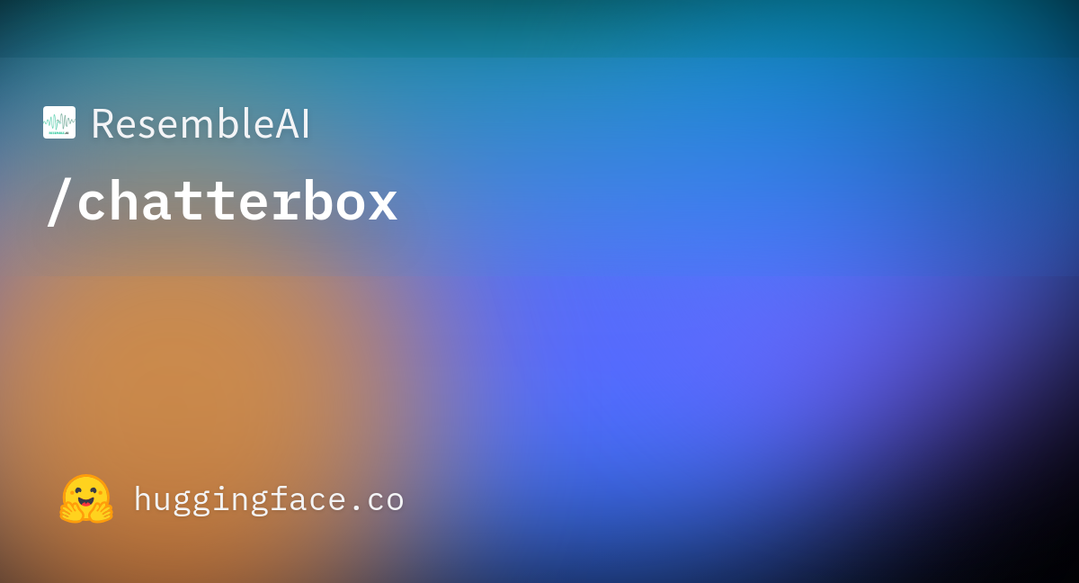 ResembleAI/chatterbox · Hugging Face