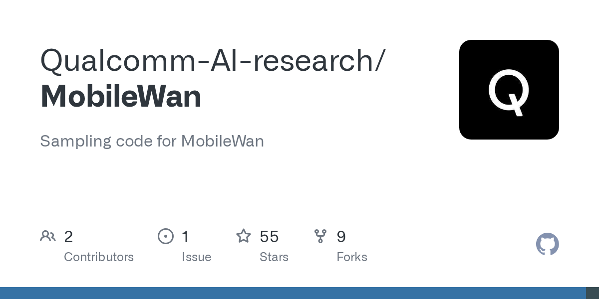 MobileWan: Closing the Quality Gap for Mobile Video Diffusion (GitHub)