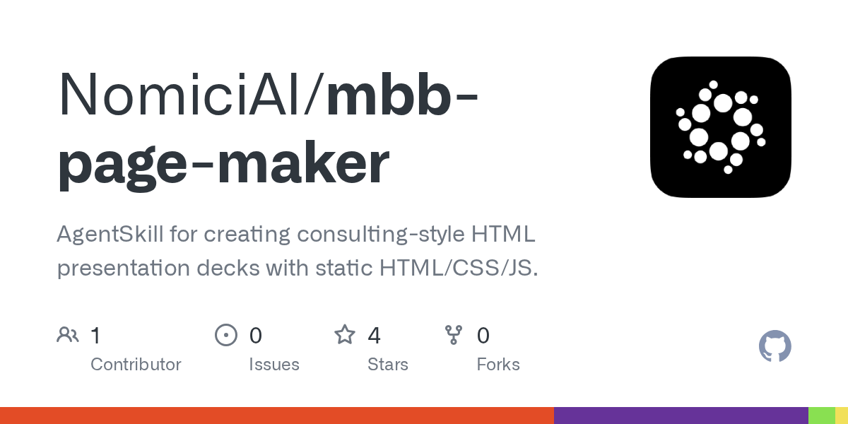 GitHub - NomiciAI/mbb-page-maker