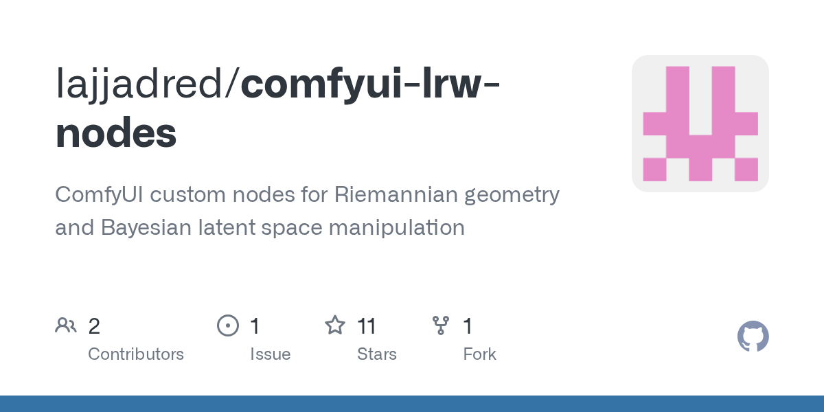 GitHub - lajjadred/comfyui-lrw-nodes