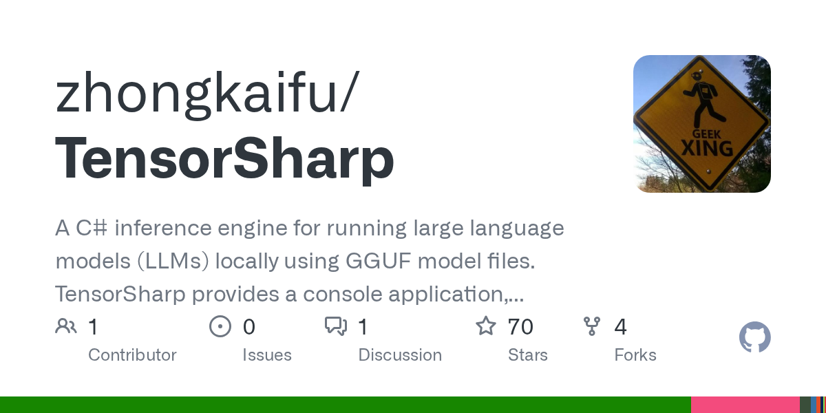 TensorSharp: Open Source Local LLM Inference Engine