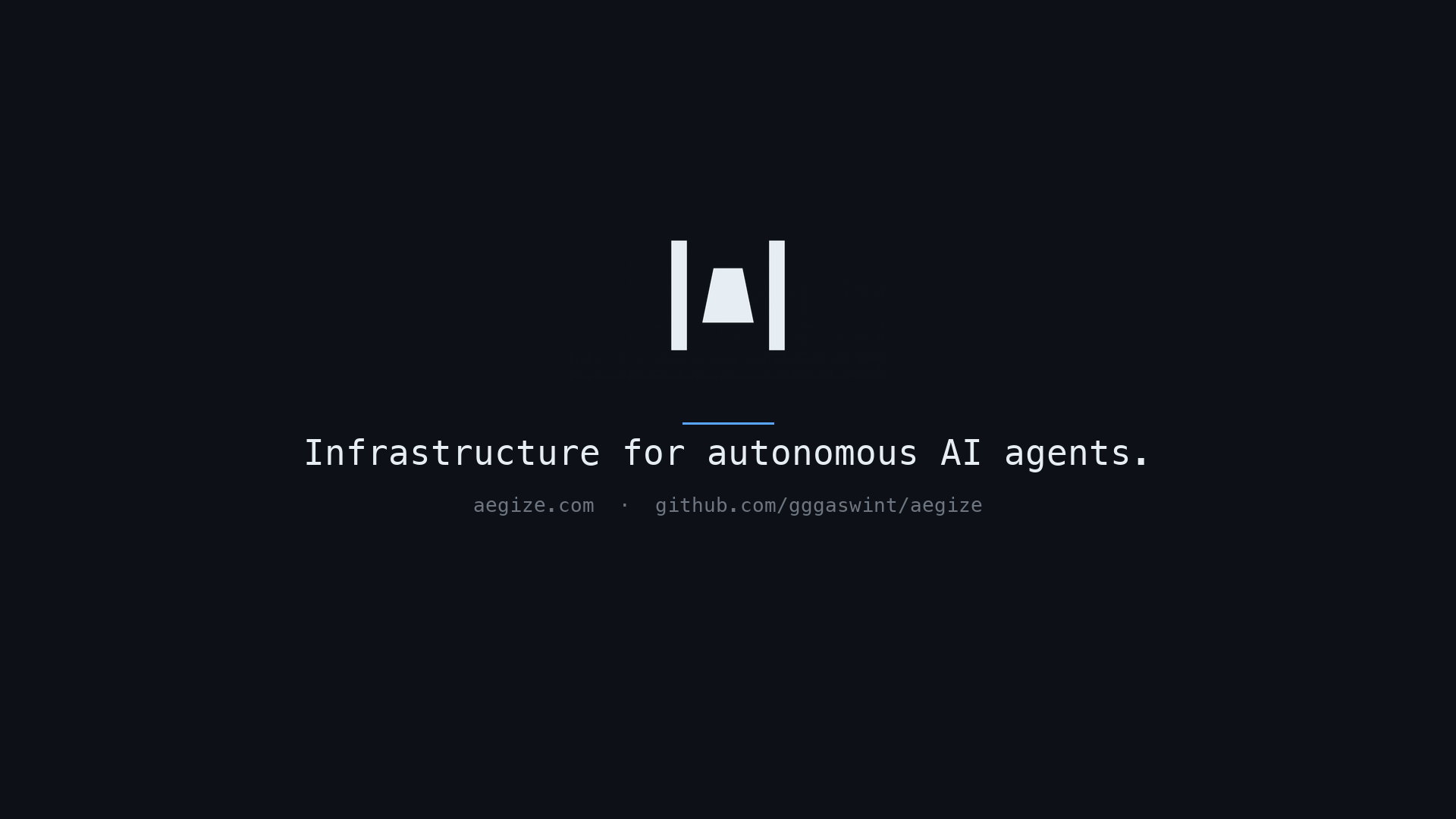 Show HN: Aegize (trying to mitigate the risk of AI)