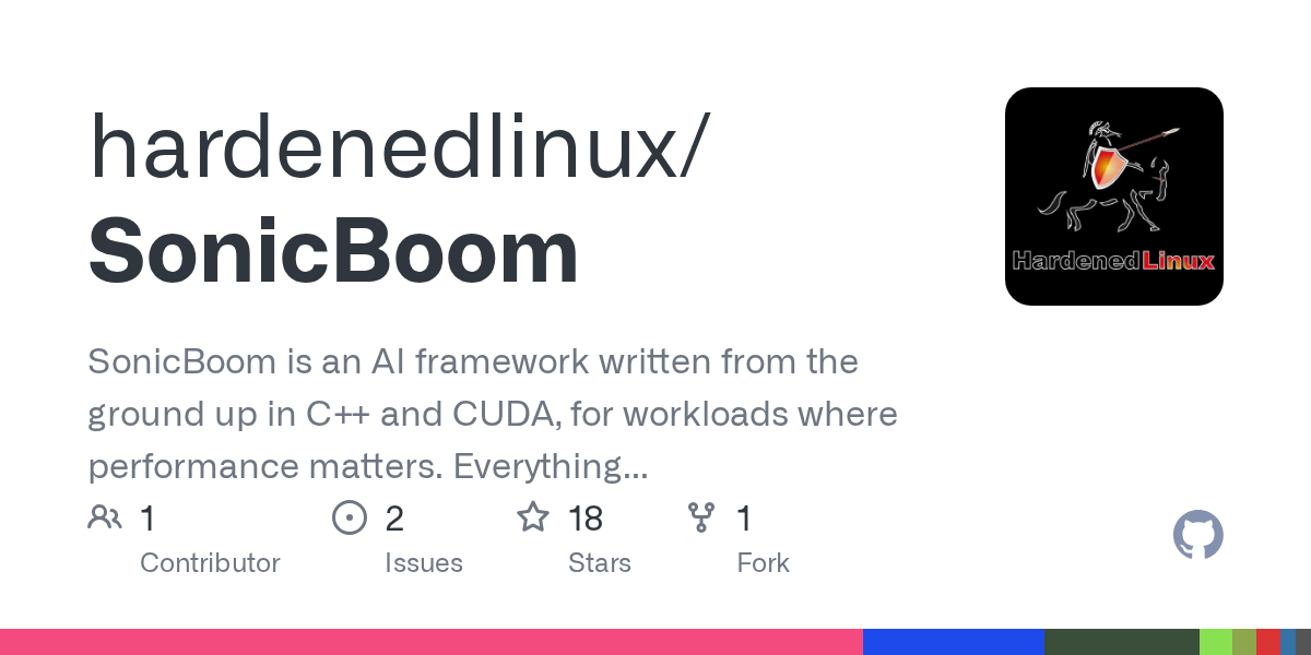SonicBoom: Python-free LLM inference engine outperforms llama.cpp on RTX 3050