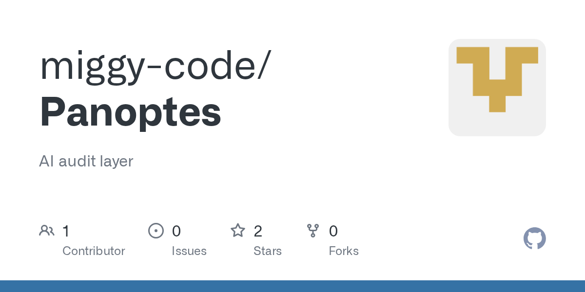 Panoptes – AI audit and alignment layer