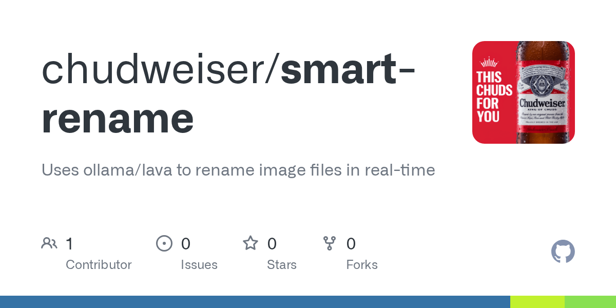 Smart Rename – renames image file downloads in real time using local AI