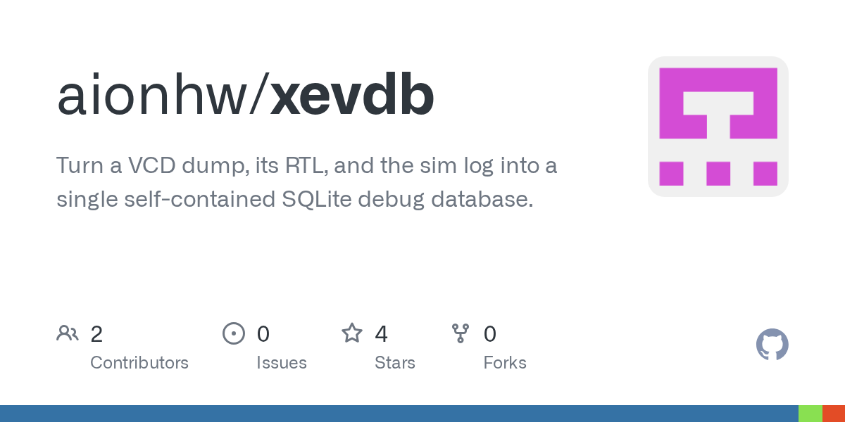 Xevdb – Query waveforms, RTL, and logs as one database (with optional AI)