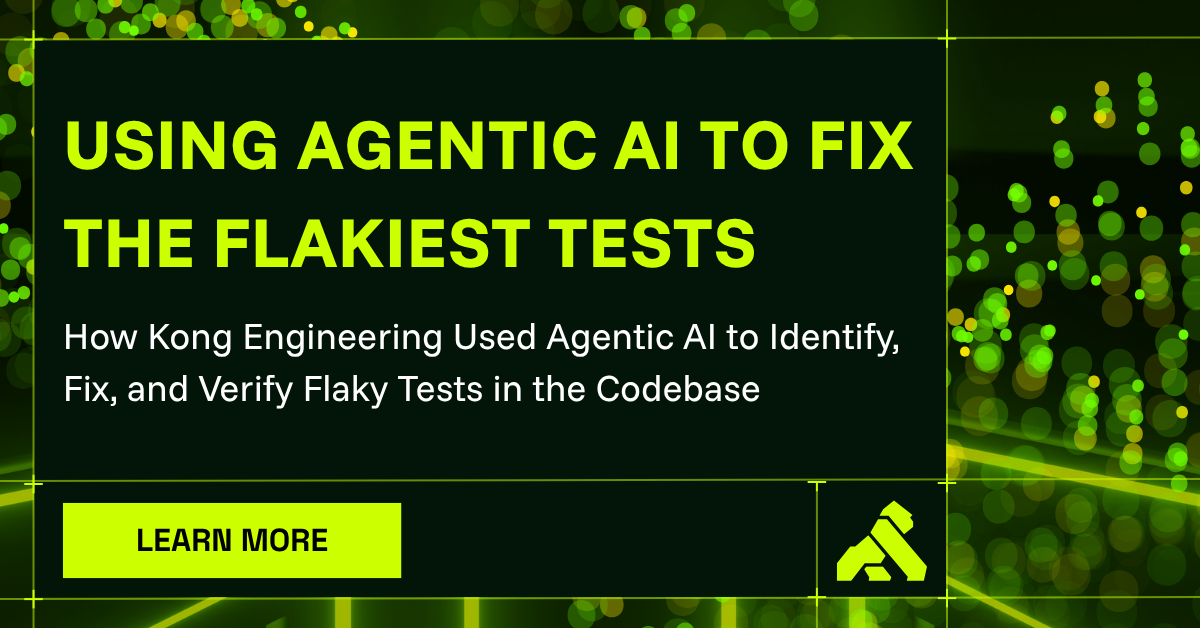 We Used Agentic AI to Fix Kong Gateway's Flakiest Tests