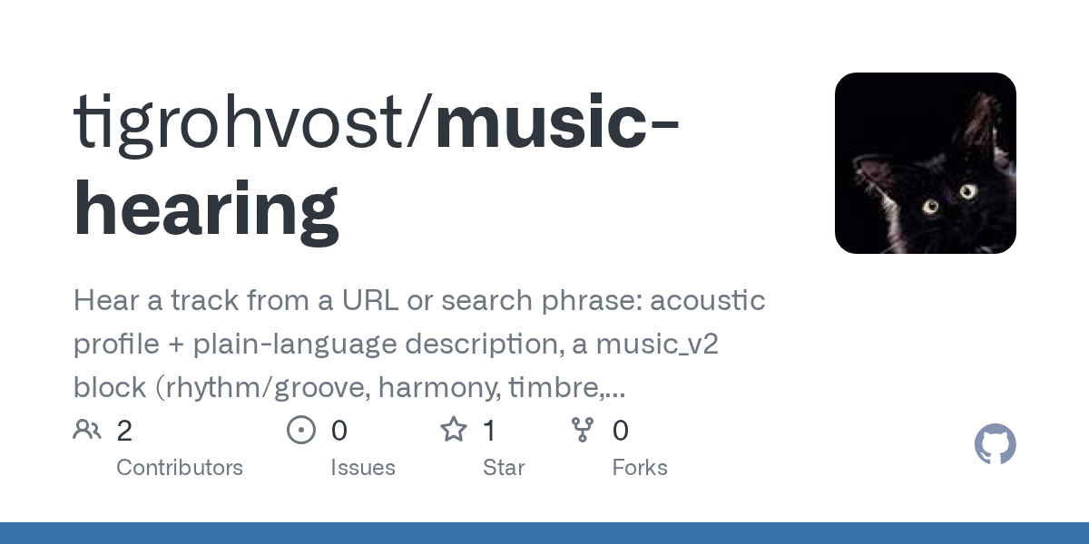 GitHub - tigrohvost/music-hearing