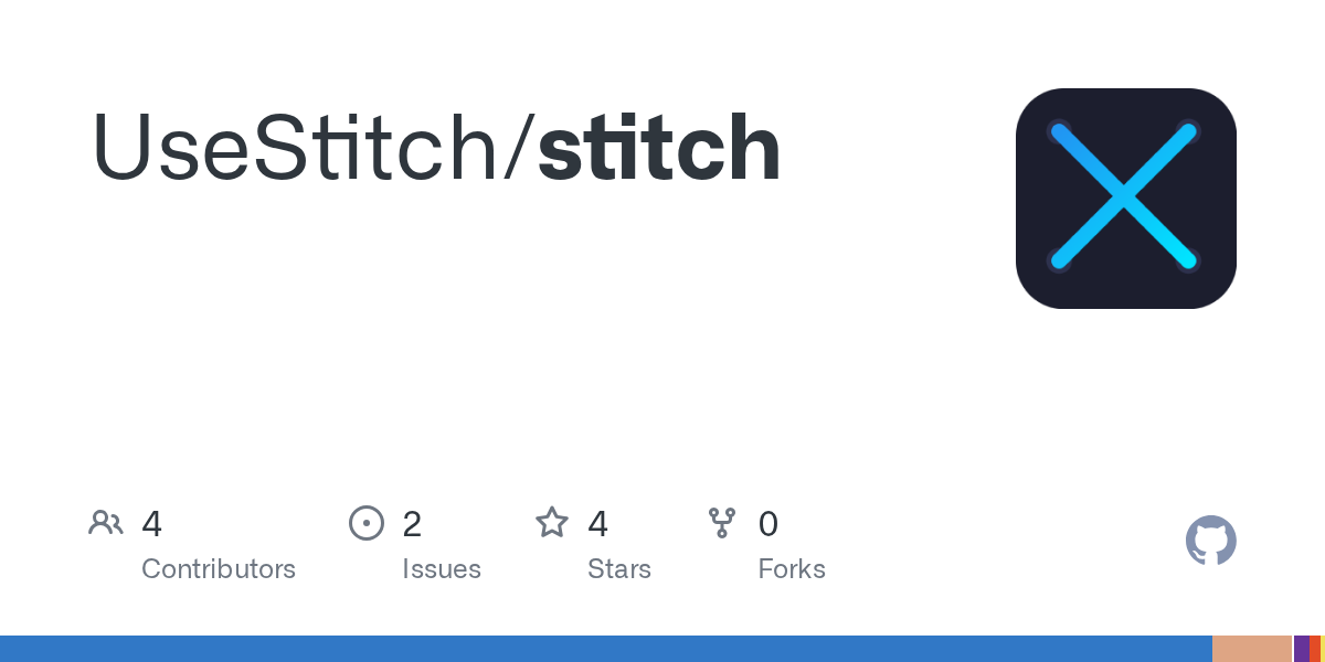 Stitch GitHub Repository
