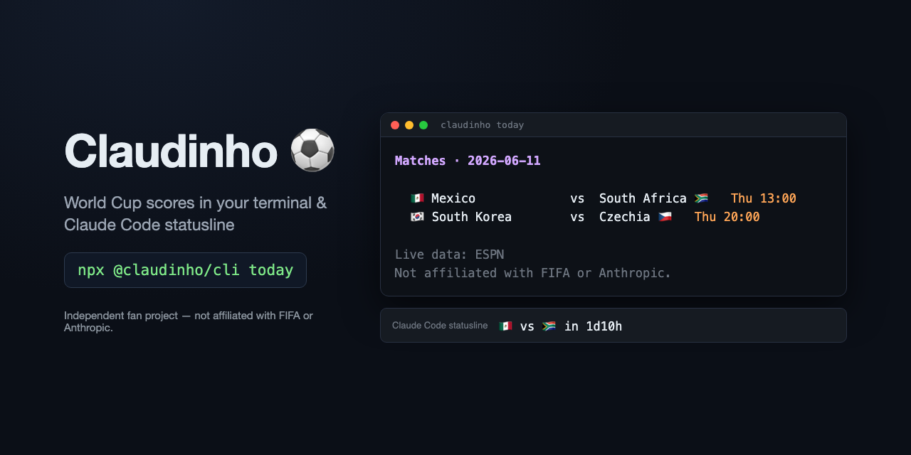 Show HN: A Claude Code statusline that shows live World Cup scores
