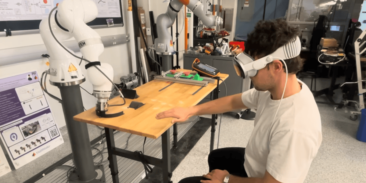 Screenshot of the robotic therapy system for stroke patients