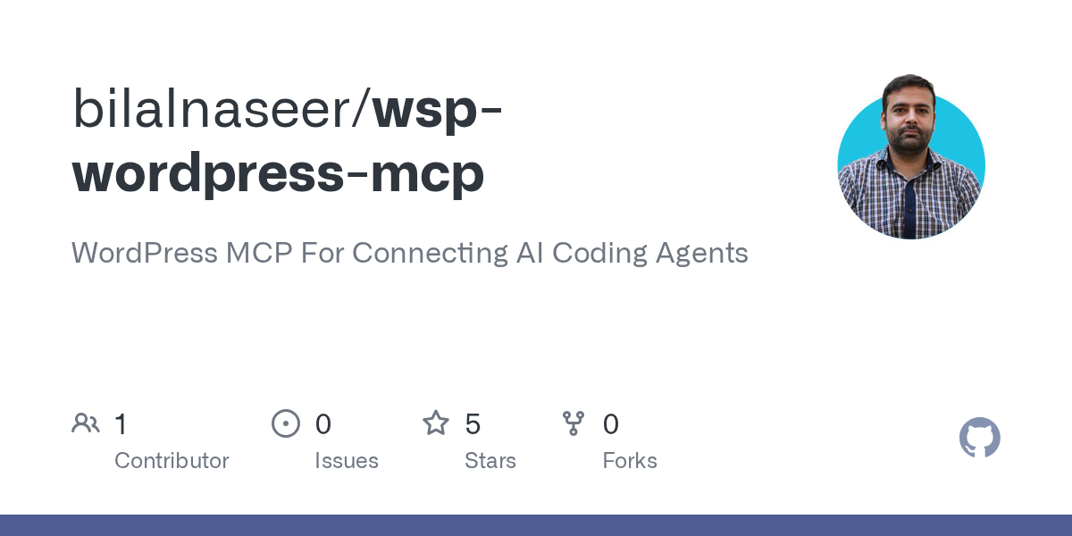 WSP WordPress MCP – Connect AI Coding Agents to WordPress