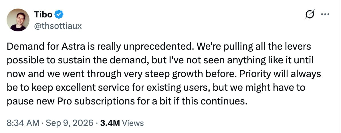 OpenAI May Pause New ChatGPT Pro Subscriptions