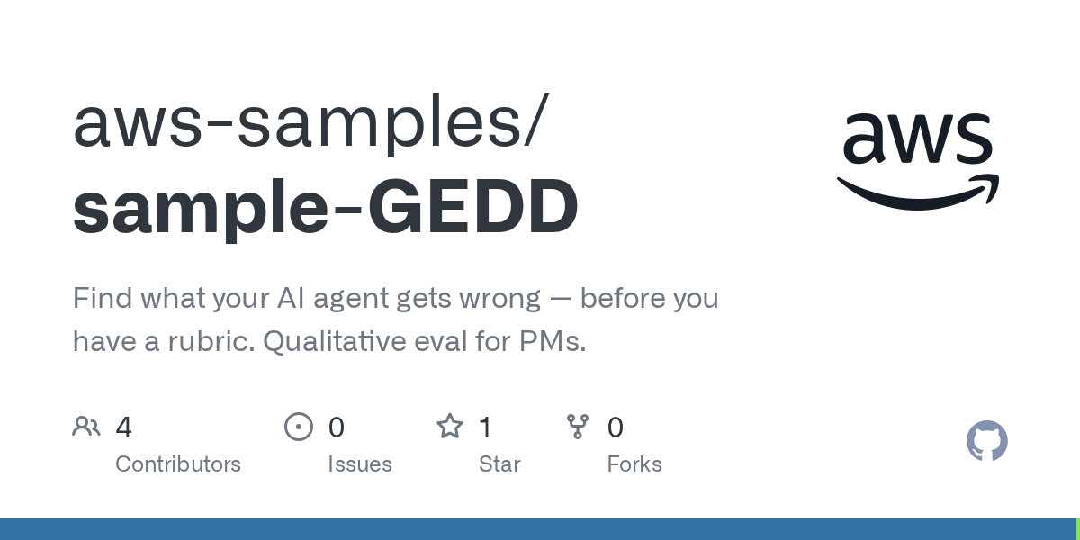 Show HN: GEDD – Find what your AI agent gets wrong (before your users do)