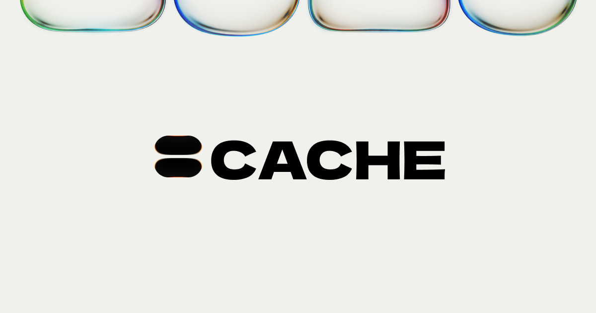 Preview of Cache app interface