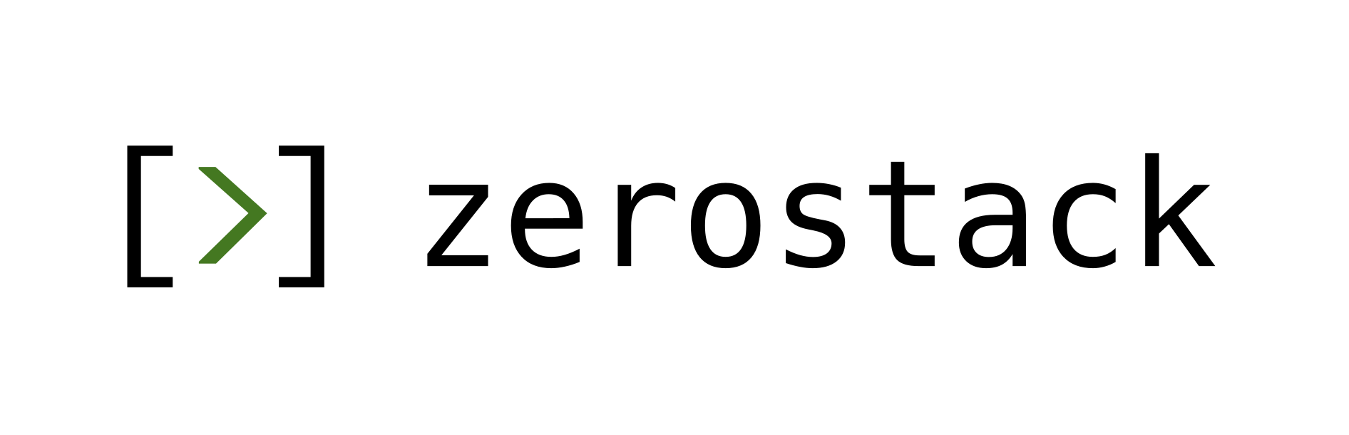 Zerostack coding agent banner