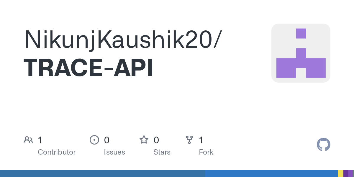 TRACE-API GitHub Repository