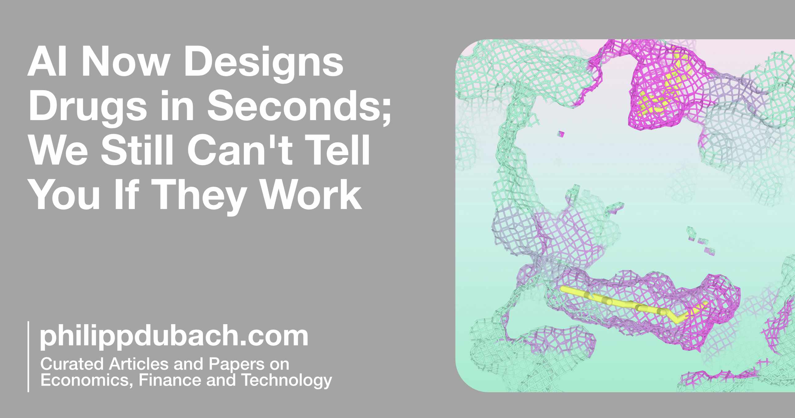 AI Can Now Design Drugs in Seconds; We Still Can't Tell You If They Work