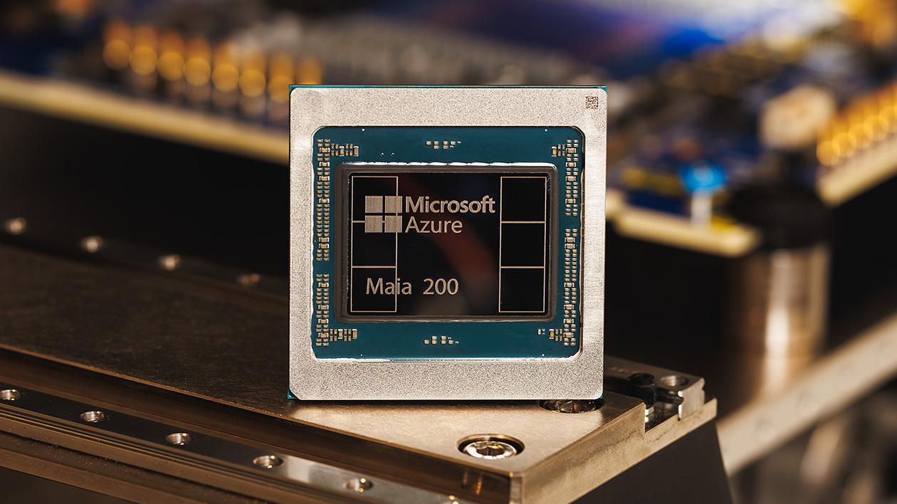 Microsoft Maia 200 accelerator hero image
