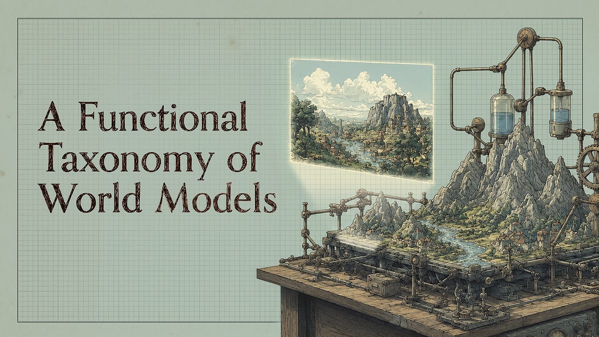 A Functional Taxonomy of World Models
