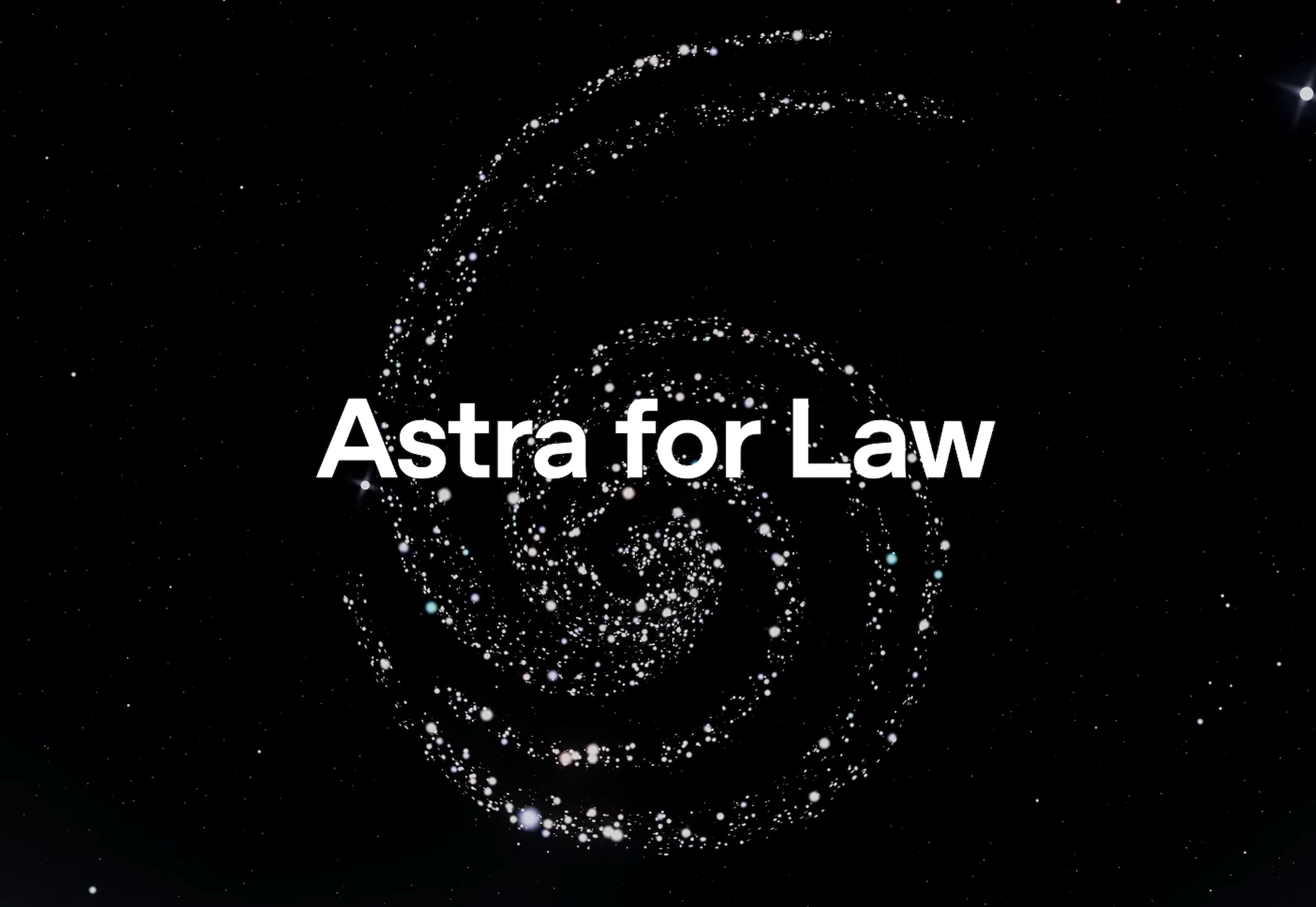 Screenshot of the OpenAI Astra for Law announcement