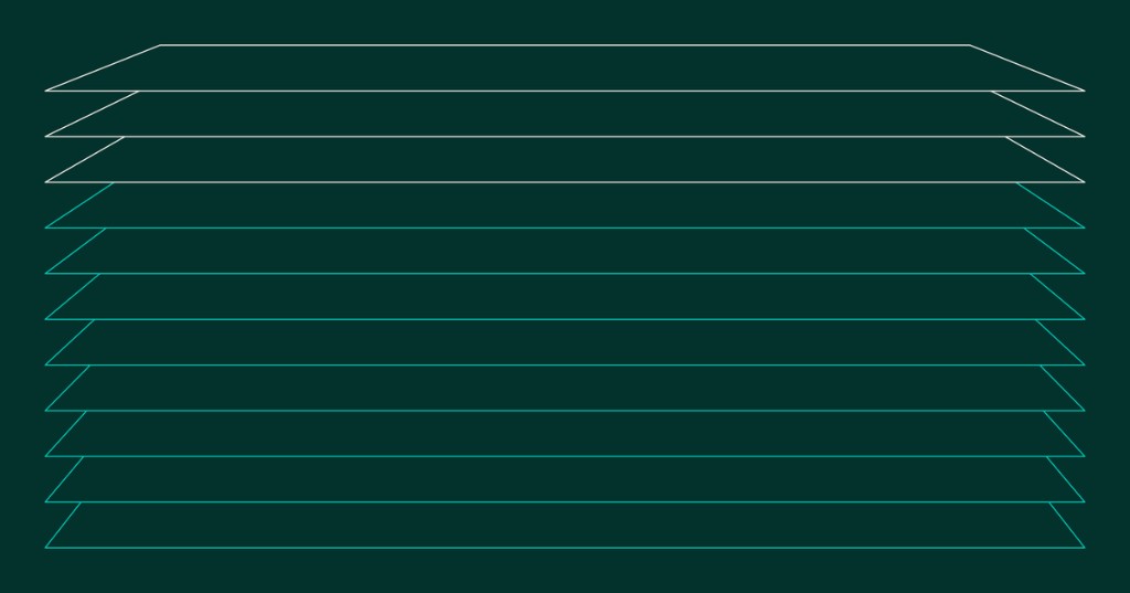 Hero animation of the Cursor blog post on improved token efficiency
