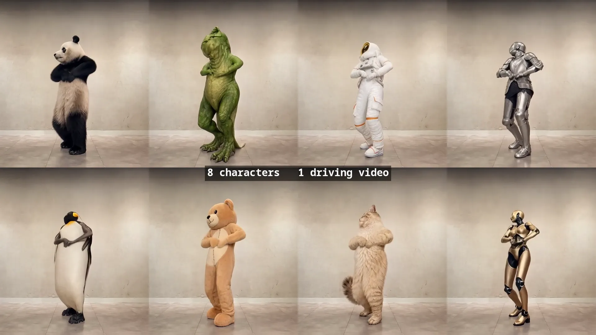 Viggle-Animate: Character Replacement in Video from a Single Repainted Frame