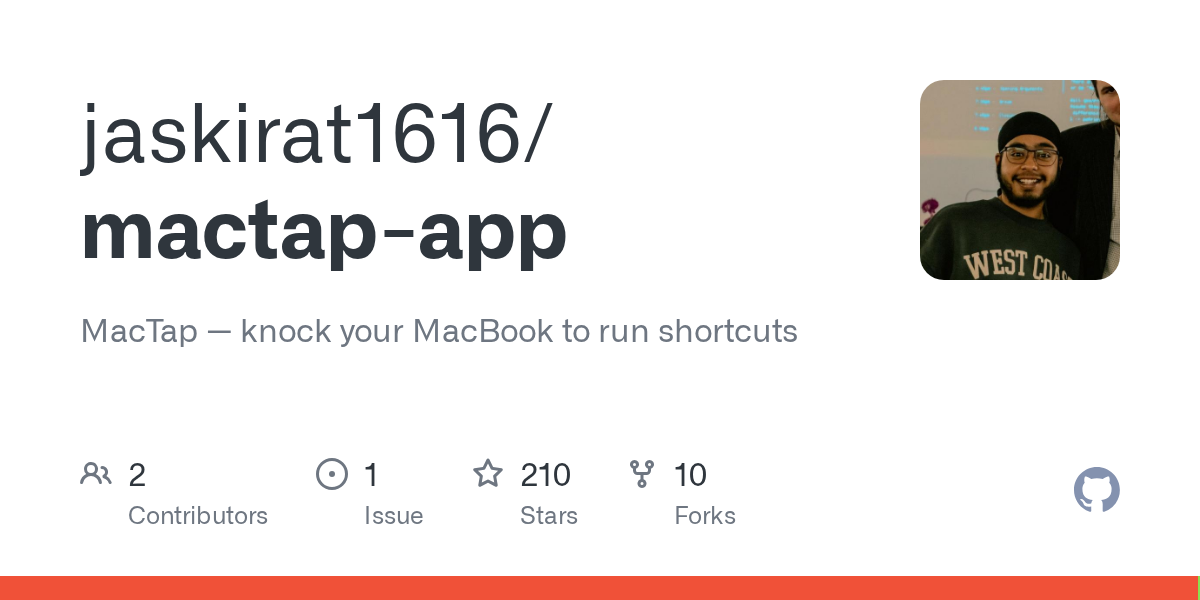 Tapping a MacBook became a hotkey