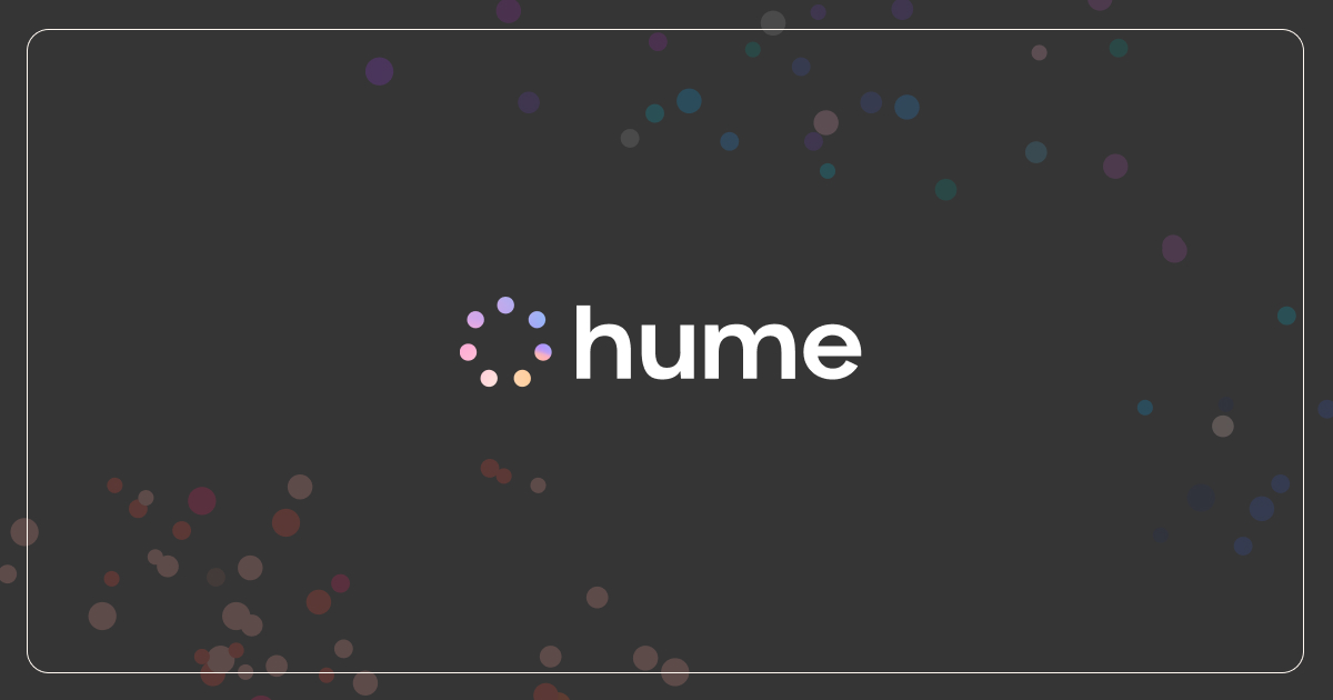 Hume AI - The Empathic AI Research Lab