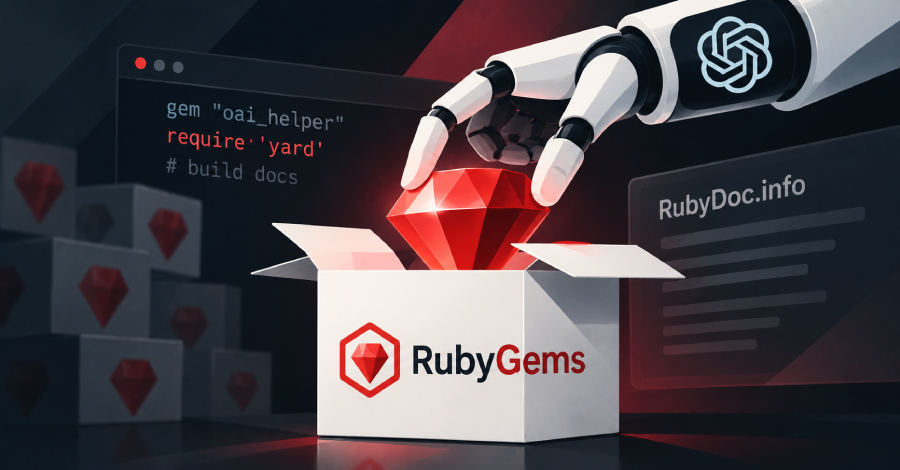 RubyGems / OpenAI — hero image of The Hacker News article on the RubyGems campaign