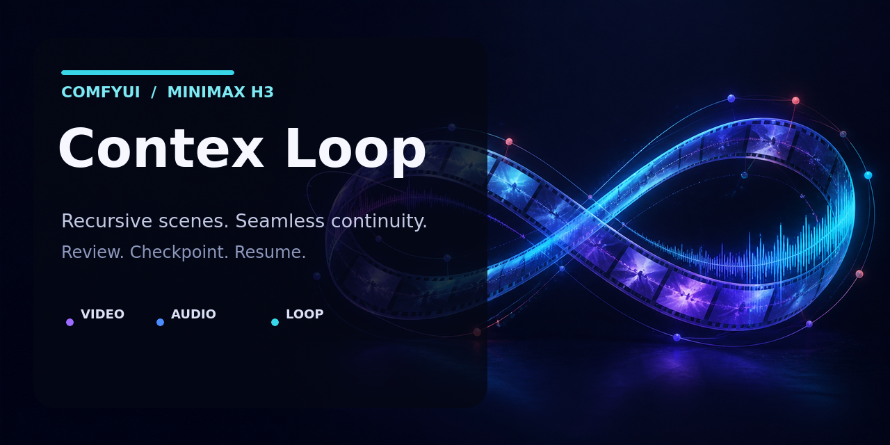 ethanfel/ComfyUI-MiniMaxH3-Contex-Loop — Clip chaining for MiniMax H3 in ComfyUI