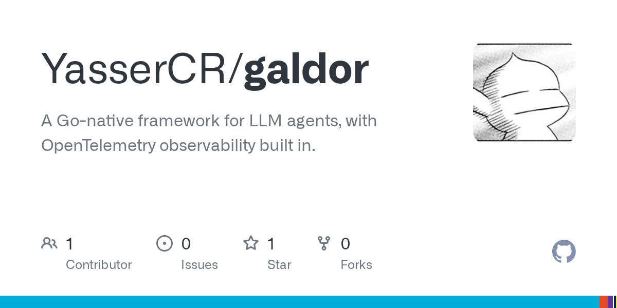 Show HN: Galdor – a Go LLM agent framework with built-in tracing and replay