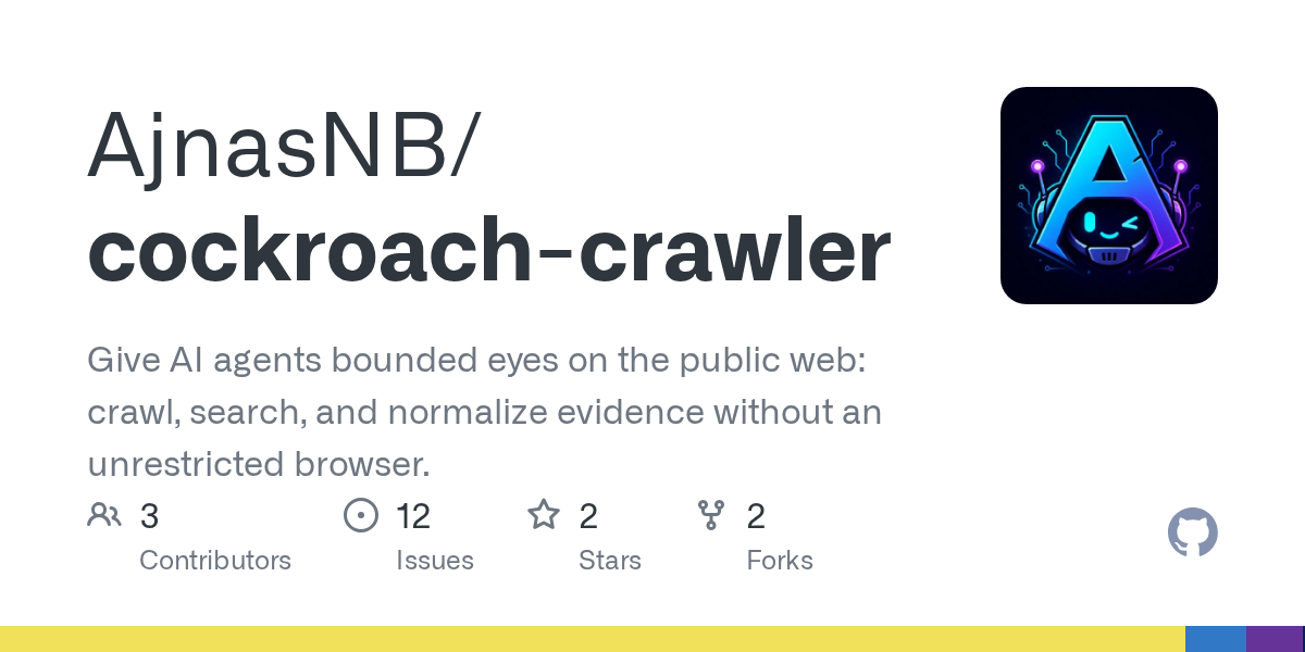 Show HN: Cockroach Crawler – 46 web capabilities for JavaScript AI agents