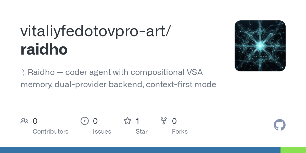 Show HN: Coding agent with algebraic memory (VSA) instead of RAG
