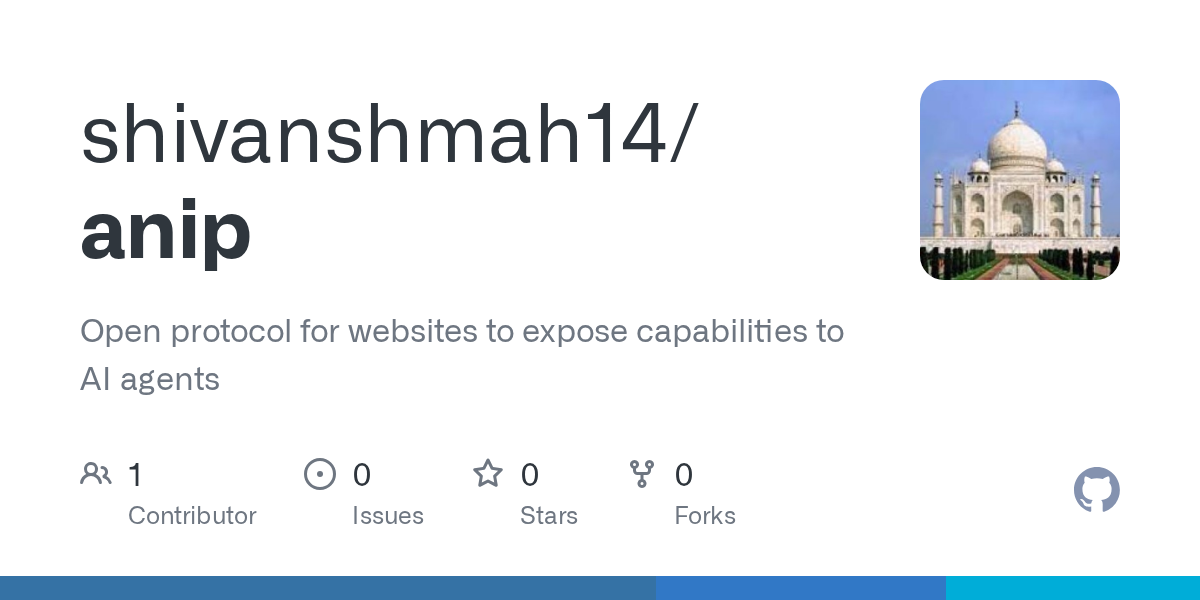 ANIP – open protocol so websites can talk directly to AI agents