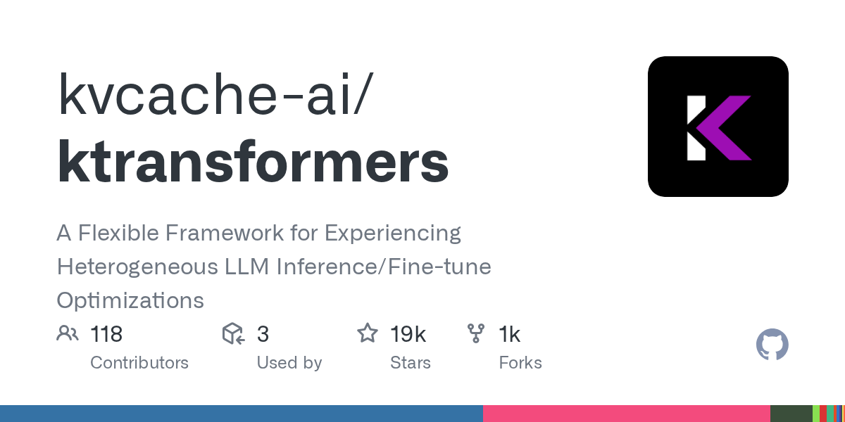 kvcache-ai/ktransformers GitHub Repository