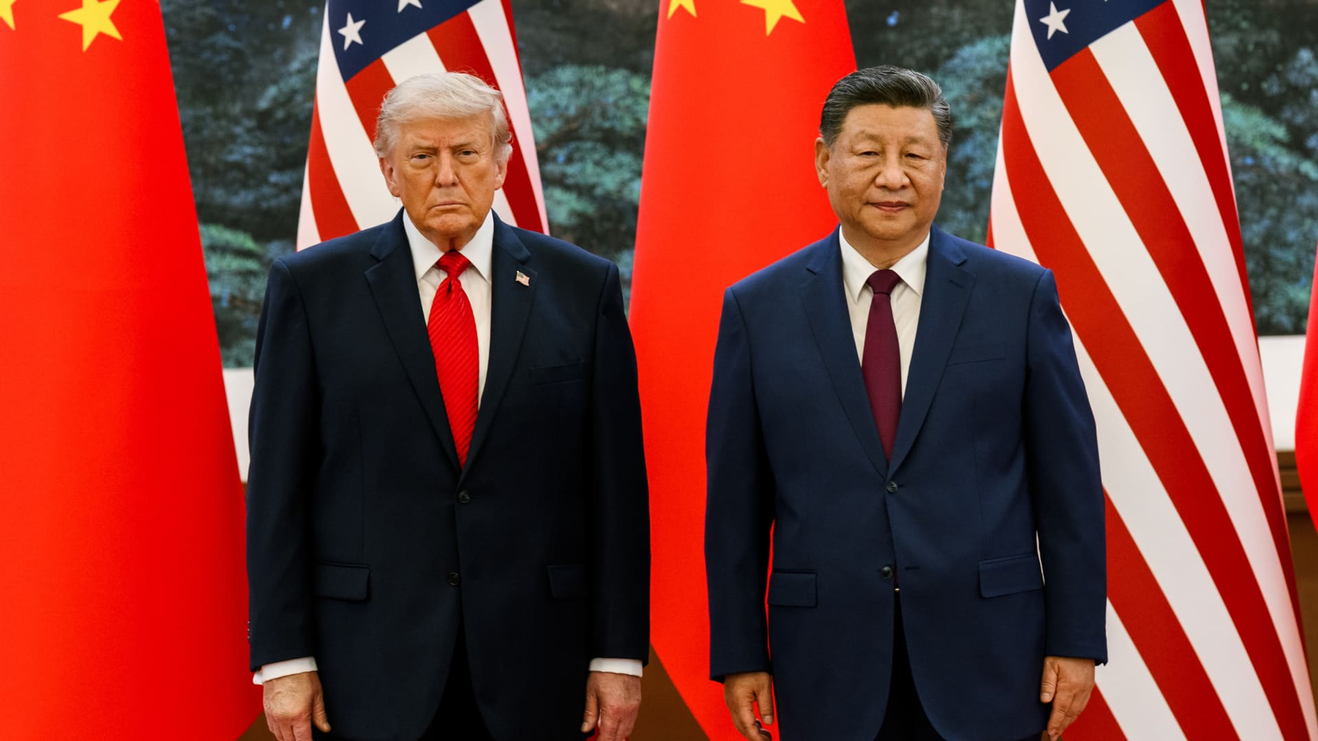 Hero image of the CNBC article on the Trump-Xi summit and AI safety (Getty)
