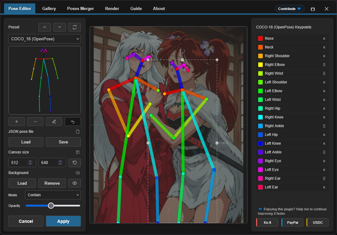 OpenPose Studio Release for ComfyUI