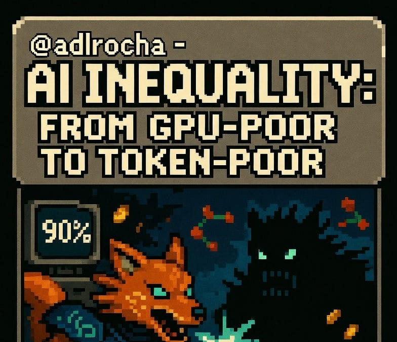 AI inequality: from GPU-poor to token-poor