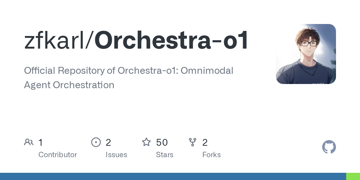 Orchestra-o1: Omnimodal Agent Orchestration (GitHub)