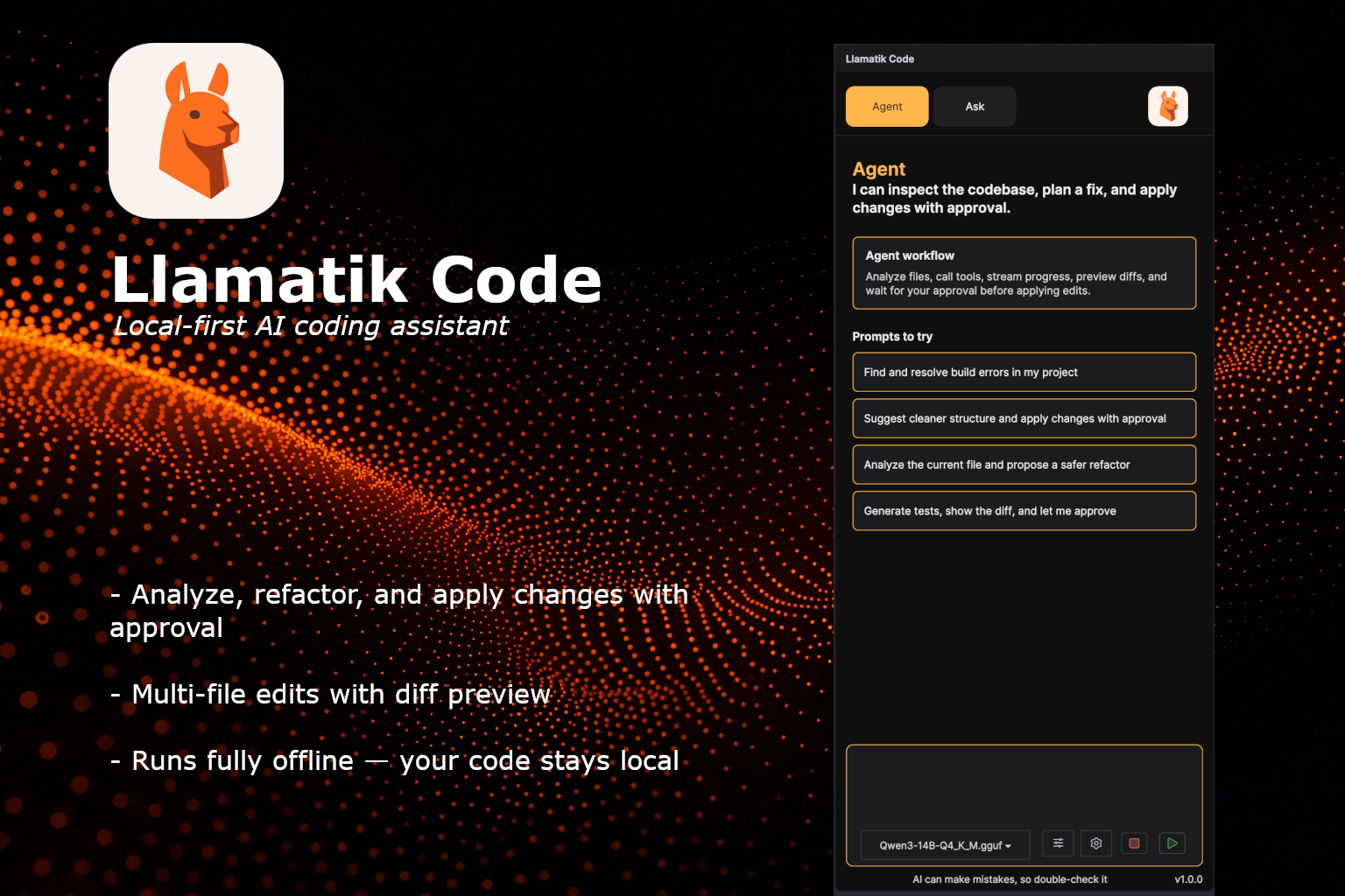 Introducing Llamatik Code: A Privacy-First AI Coding Assistant